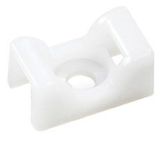 Product image for Thomas & Betts TC5141 .4 x .7 Inch Cable Tie Saddle Support Screw Mount Base