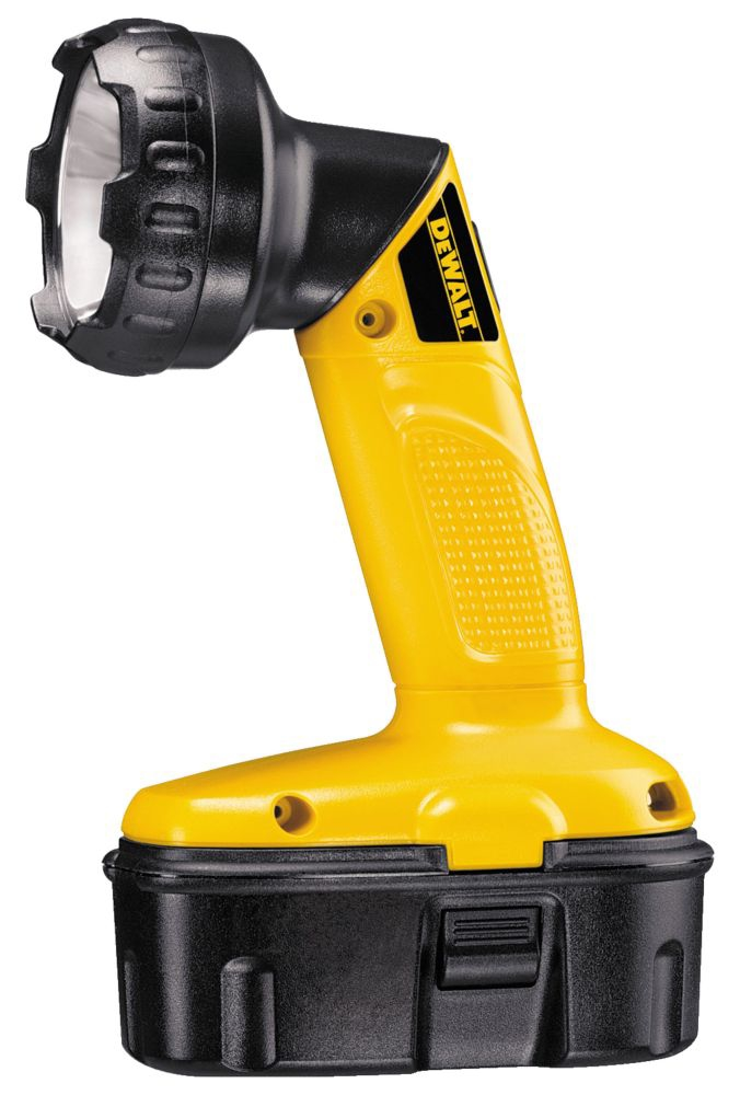 Product image for DEWALT DW908 18 Volt Cordless Pivoting Head Xenon Flashlight