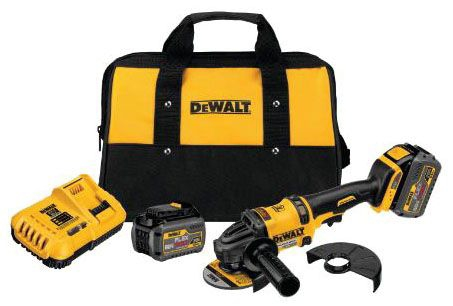 DeWalt DCG414T2 FLEXVOLT® 60V MAX GRINDER Kit (2 BATTERies) Product image for DeWalt DCG414T2 FLEXVOLT® 60V MAX GRINDER Kit (2 BATTERies)