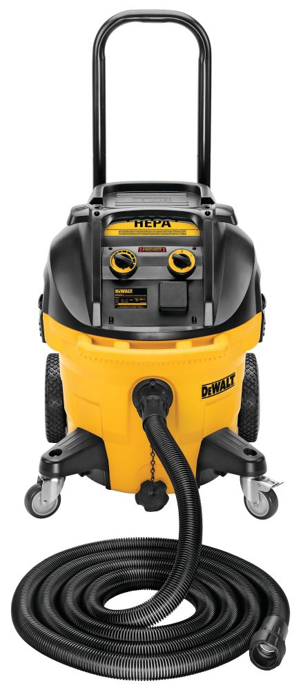 Product image for DeWalt DWV012 10 Gallon Wet/Dry HEPA/RRP Dust Extractor