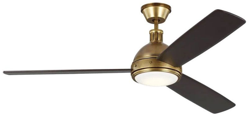 Product image for Hicks 60" Ceiling Fan - Hand Rubbed Brass