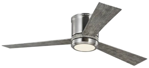 Product image for Clarity 52" Ceiling Fan - Brushed Steel
