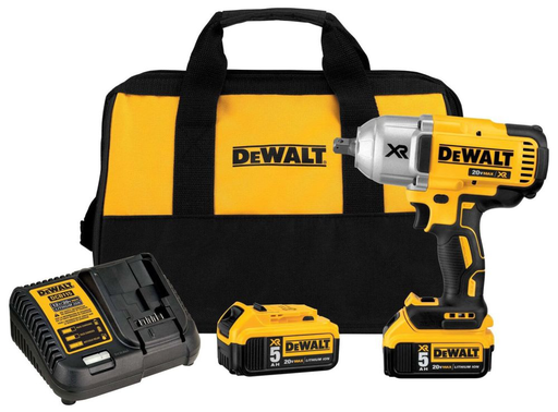Product image for DeWalt DCF899P2 20V MAX XR® High Torque 1/2 in. Impact Wrench w. Detent Pin Anvil Kit (5.0Ah)