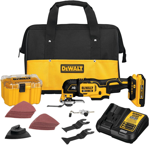 Product image for DEWALT DCS355D1 20 Volt Oscillating Multi-Tool Kit