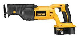 Product image for DeWalt DC385K 1-1/8 Inch 18 Volt 0 to 3000 SPM Cordless Reciprocating Saw Kit