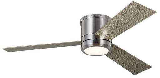 Product image for Clarity 56" Ceiling Fan - Brushed Steel