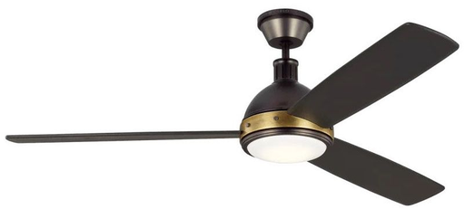 Product image for Hicks 60" Ceiling Fan - Deep Bronze/Antique Bronze