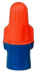 Product image for 3M O/B+BOX 100/Box Orange/Blue Spring Connector