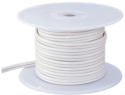 Sea Gull Lighting 9471-15 12/24 Volt 300/600 W 10/2 AWG 100 Foot White Indoor Lighting Track Cable