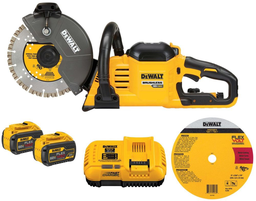 DeWalt DCS690X2 FLEXVOLT&#174; 60V MAX CORDLESS BRUSHLESS 9 IN. CUT-OFF SAW KIT