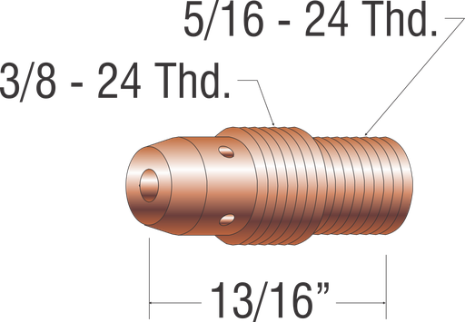 COLLET BODY 1/16"  9-20-25 SERIE