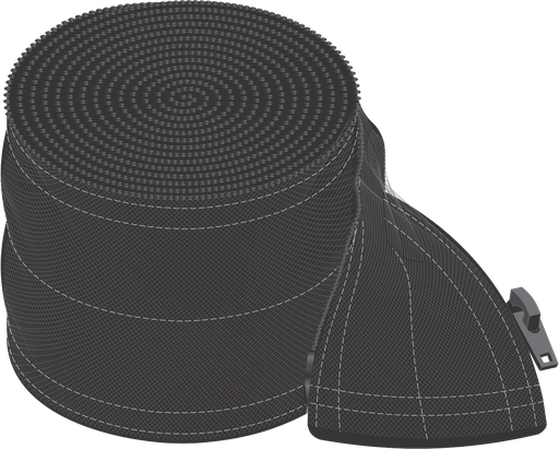 3" X 48' CABLE COVER (ZIPPER), PX3-48