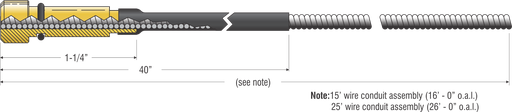 CONDUIT 1/16" 25' (KP44-116-25)
