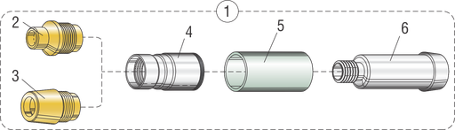 NOZZLE ASSEMBLY  (4638), PX4638