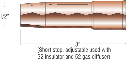 NOZZLE 1/2" I.D.