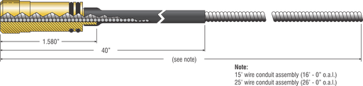 LINER 25' .035 - .045 (45-3545-25), PX45-3545-25