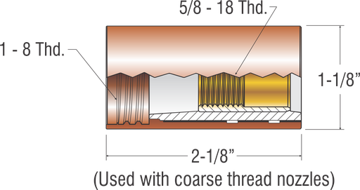 INSULATOR (Coarse Thread), PX35CT