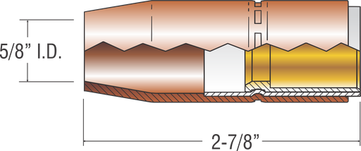 NOZZLE 5/8", PX27S62