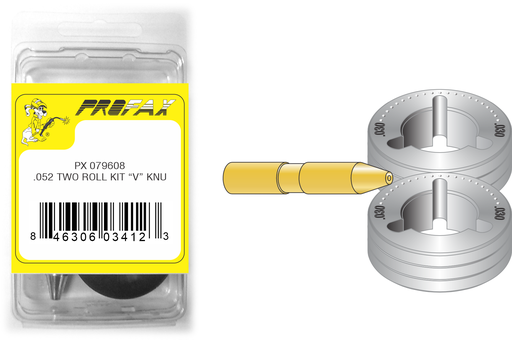1/16 TWO ROLL KIT "VK" KNURLED, PX079609
