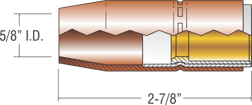 5/8" TAPERED NOZZLE