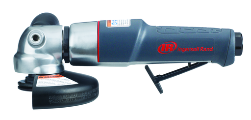 Air Angle Grinder/Cut-off Tool, 4.5" Wheel, 12,000 RPM, 0.88 HP, 5/8"-11 Thread, Rear Exhaust