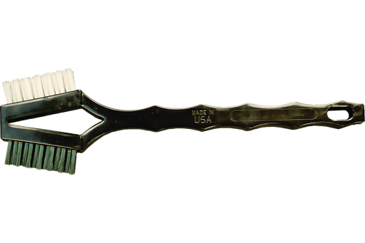 PFERD Welders Toothbrush 3x7 Rows .006 Stainless Steel Wire Synthetic Handle