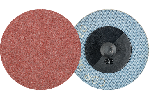 PFERD COMBIDISC® Abrasive Disc, 2" Dia, Type CDR, 120 Grit, Aluminum oxide