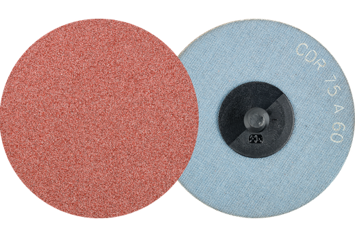 PFERD COMBIDISC® Abrasive Disc, 3" Dia, Type CDR, 60 Grit, Aluminum oxide
