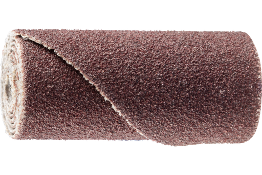 PFERD Cartridge Roll, 1/2" x 1, 1/8" arbor, Untapered shape, 120 Grit, Aluminum oxide
