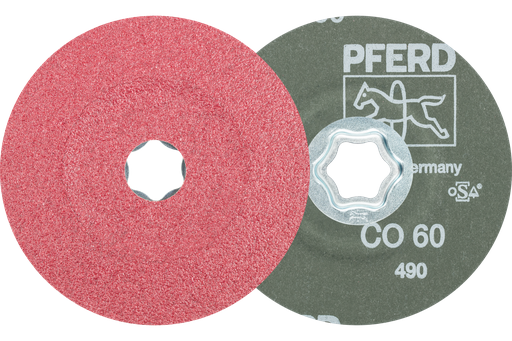 COMBICLICK FIBER DISC, 4-1/2"
