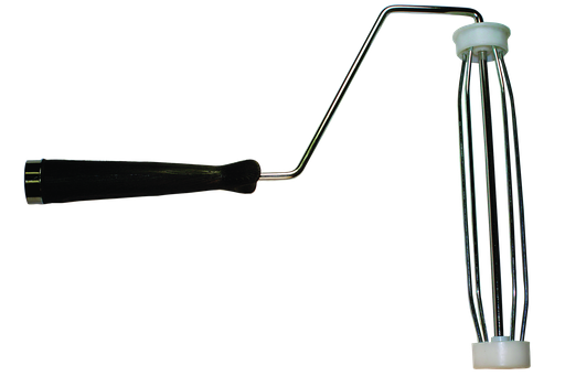 PFERD Roller Cage Frame 9" 5-Wire Black Plastic Handle