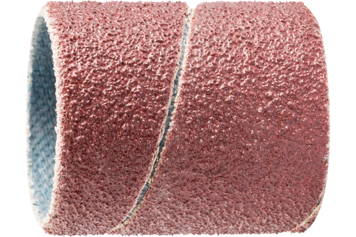 PFERD Spiral Band, 3/4" x 1, Cylindrical Shape, 80 Grit, Aluminum oxide