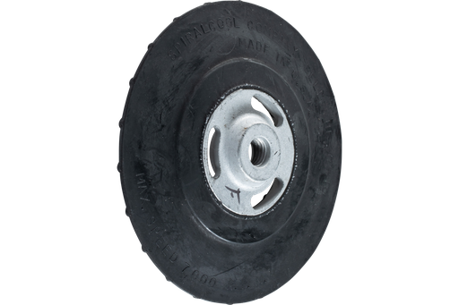 PFERD Fiber Disc Backing Pad, Ribbed, Flexible Density, 7" Dia, 5/8-11 Clamping Nut