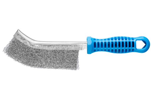 PFERD Scratch Brush PSF .012 Stainless Steel Wire Plastic Handle