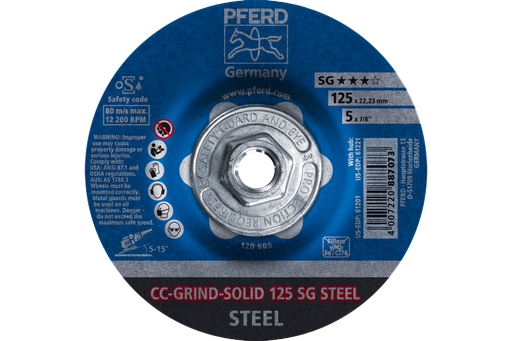 5 X 5/8-11 CC-GRIND DISC