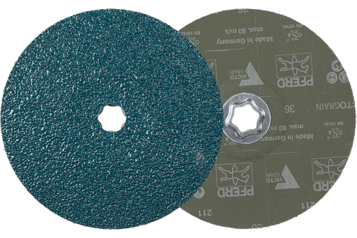 COMBICLICK FIBER DISC, 7" X 7/8