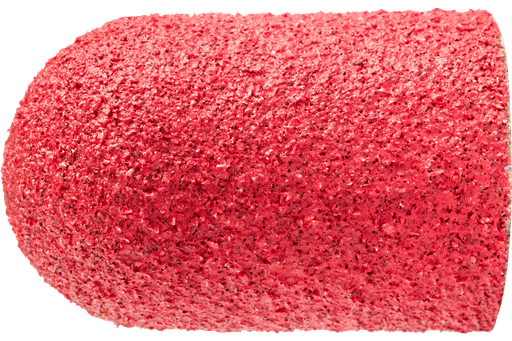 PFERD POLICAP® Seamless Abrasive Cap, 5/8" x 1, Shape C, 80 Grit, Ceramic CO-COOL