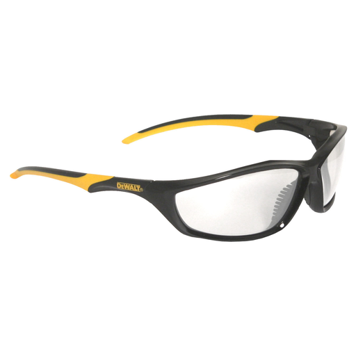 DPG96 Router™ Protective Eyewear - Black/Yellow Frame - Clear Anti-Fog Lens