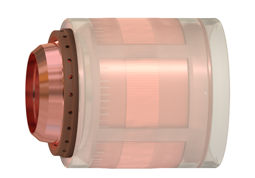 CAP HPR XD 80A BEVEL NOZ