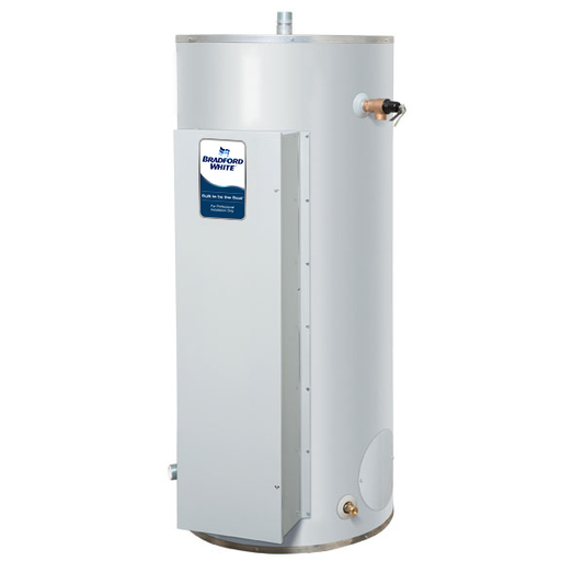 Bradford White ElectriFLEX HD® (Heavy Duty) 80 Gallon Commercial Electric Water Heater with an Immersion Thermostat. 3-Year Tank Warranty, 6 kW, 208 Volts, Three Phase. The Bradford White ElectriFLEX® Series offers Field Convertibility for kW, Voltage, an