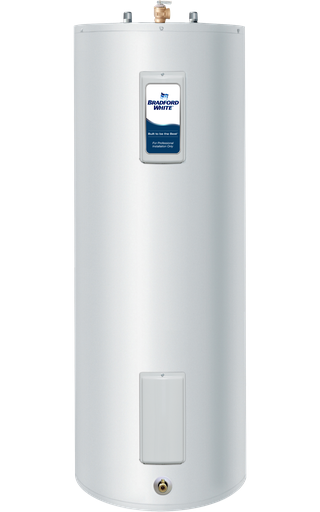 Bradford White 30 Gallon Upright Standard Residential Electric Water Heater. 6-Year Tank Warranty, 4.5/3.5 kW, 240/208 Volts, Single Phase.