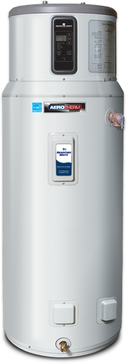 ENERGY STAR Certified Bradford White Aerotherm® 80 Gallon Residential Heat Pump Water Heater. 10-Year Tank Warranty, 4.5/3 kW, 240/208 Volts, Single Phase.