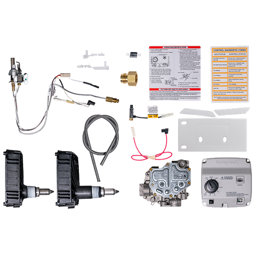 Gas Control Kit: ICON System®, Natural Gas, 1 & 2" Cavity (Resideo), 160°F (71°C) Max Set Point, Universal Kit