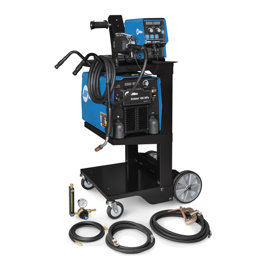 Invision™ 450 MPa 230/460 V, S-74 MPa Plus (Single), Bernard™ BTB 400 A 15 ft, MIGRunner™ Pkg