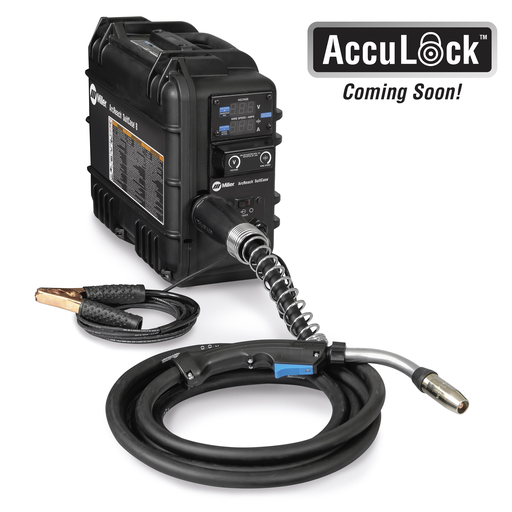 Miller Electric 951727 ArcReach SuitCase 8 MIG Welder with Bernard S-Gun 250 A, 28 lb Weight, 7.25 Inch Width