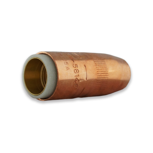 Centerfire™ Thread-On Nozzle (Large), 5/8" Bore, 1/4" Recess, Copper (10 per pkg)