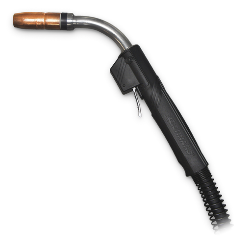 Bernard™ BTB MIG Gun, T Series Straight Handle, 300A, 15 ft., Short 60° Fixed Neck, TOUGH LOCK™ HD, .045 in.