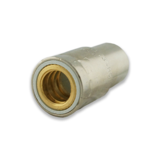Quik Tipâ„¢ HD Thread-On Nozzle, 3/4" Bore, Plated Copper