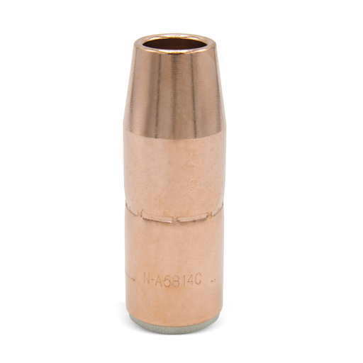 Large, Heavy Duty, Thread-On Nozzle, 5/8" Orifice, 1/4" Tip Recess, Copper