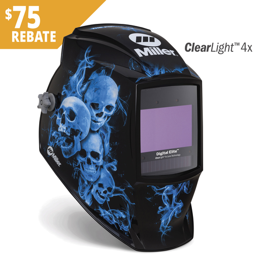 HELMET, DIG ELITE CL4X BLUE RAGE
